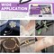 1501 Pieces 6 Colors 4 Styles Brass Tube Crimp Beads with Bead Crimping Pliers Kit, Including Brass Tube Crimp Beads & Crimp Beads Knot Covers & Wire Guardians & Iron Bead Tips Knot Covers
